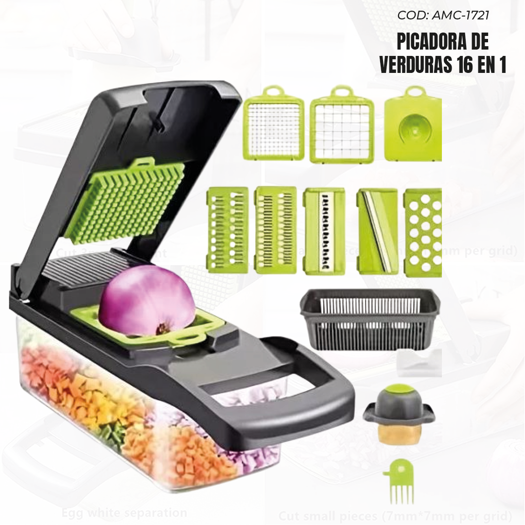 PICADORA VERDURAS 16 EN 1